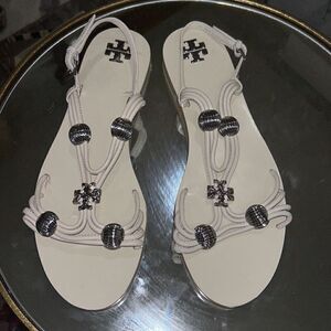 Tory Burch multi strap capri sandals sz 9